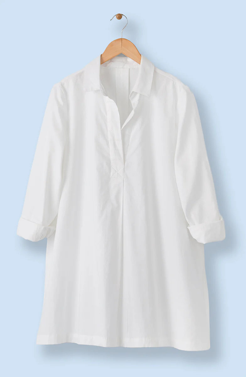 Savita Organic Cotton Long-Sleeve Top - Image 13