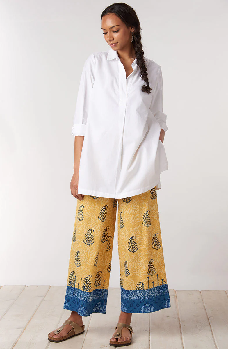 Savita Organic Cotton Long-Sleeve Top - Image 14