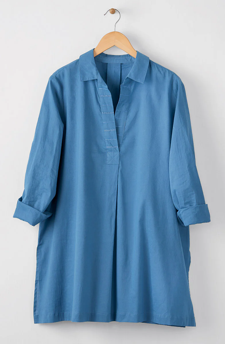 Savita Organic Cotton Long-Sleeve Top - Image 18