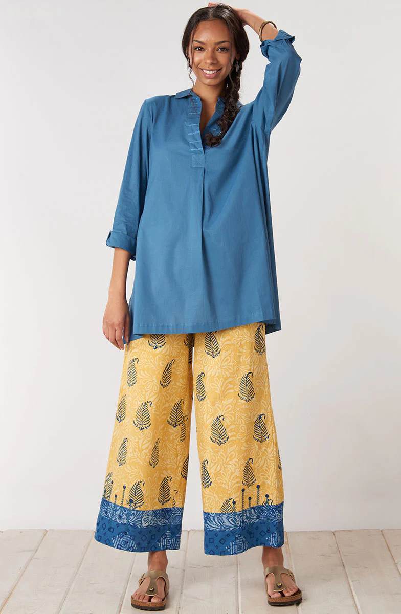 Savita Organic Cotton Long-Sleeve Top - Image 21