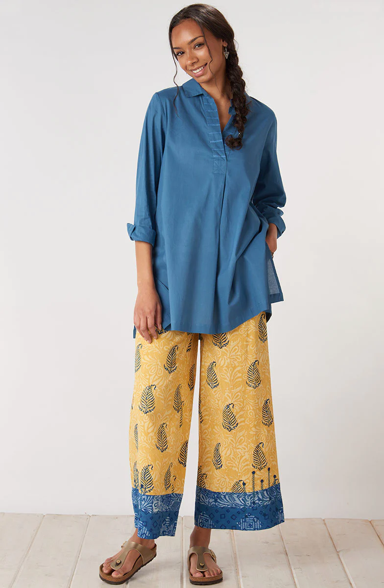 Savita Organic Cotton Long-Sleeve Top - Image 22