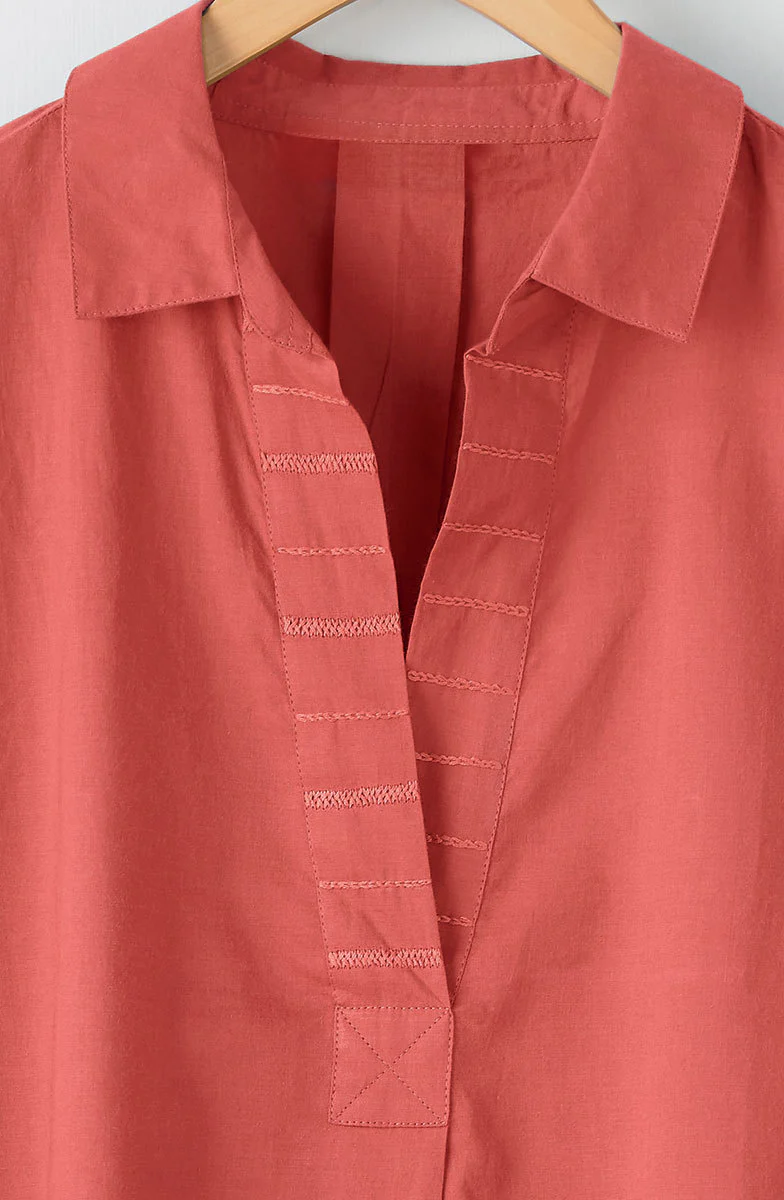 Savita Organic Cotton Long-Sleeve Top - Image 3