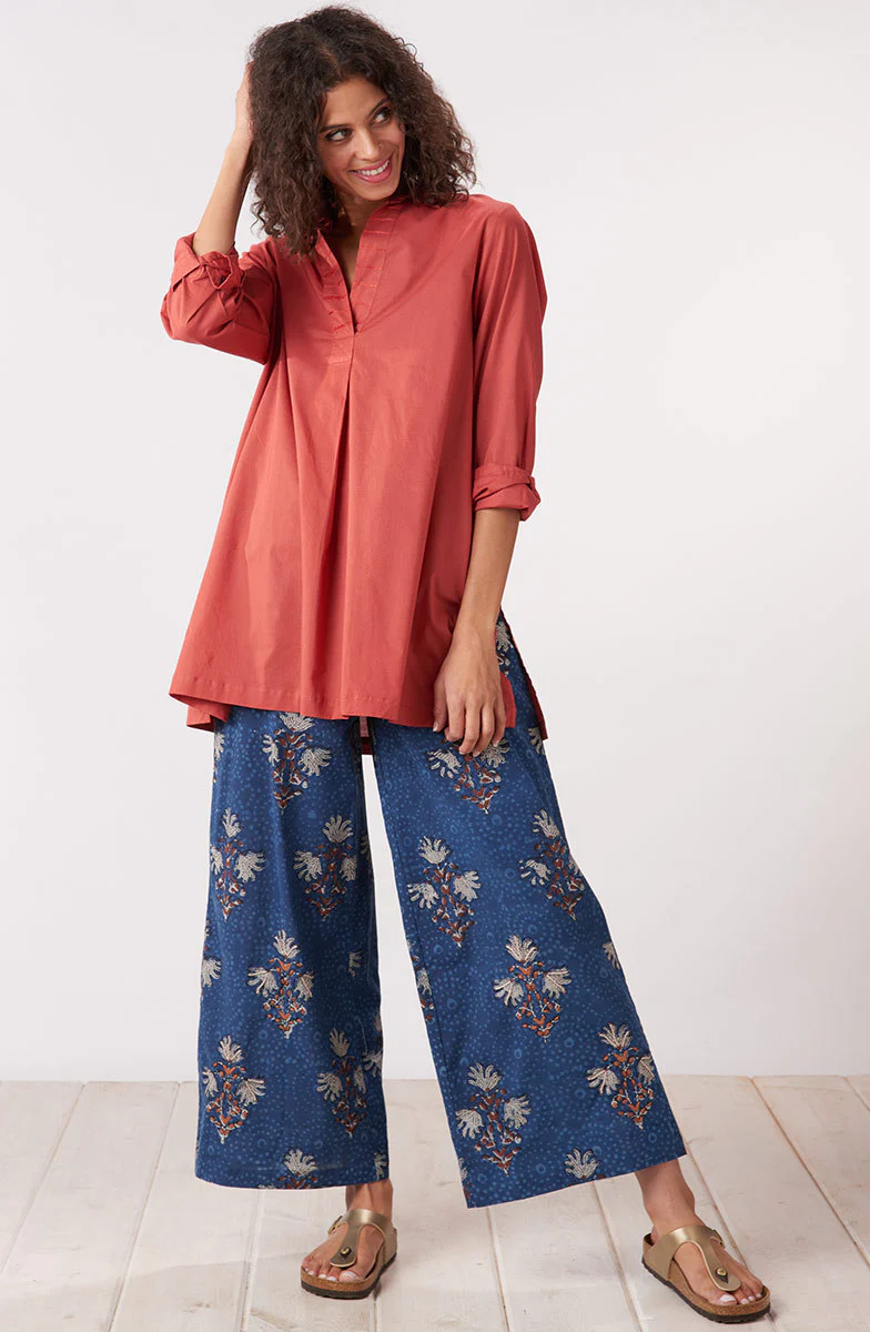 Savita Organic Cotton Long-Sleeve Top - Image 8