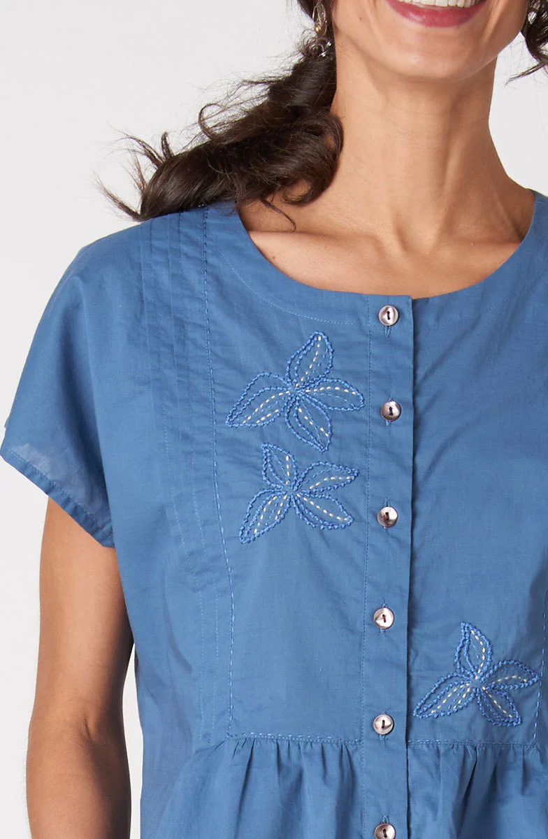Shalu Organic Cotton Cap Sleeve Top - Image 8