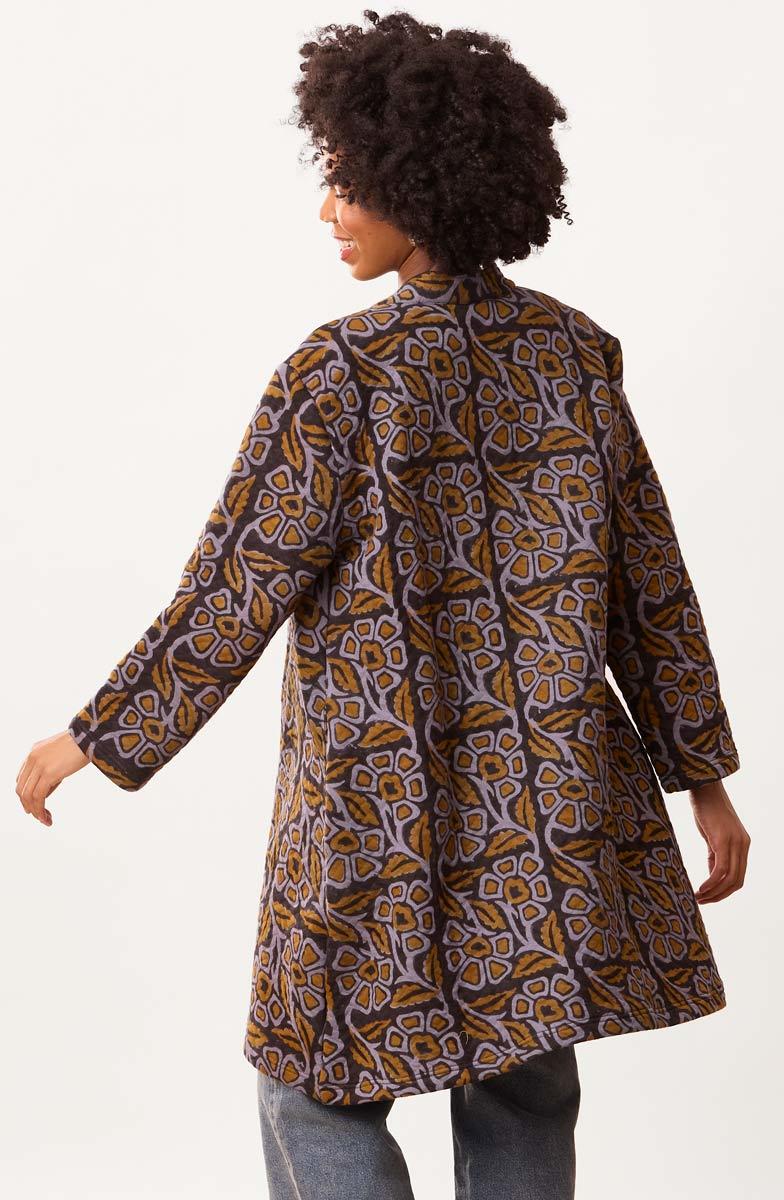 Shimoga Quilted Swing Jacket - Black/Multi - Image 5