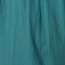 Shireen Cotton Double Gauze Upcycled Patchwork Shirt Dress - Dusty teal/Chindi - Image 7