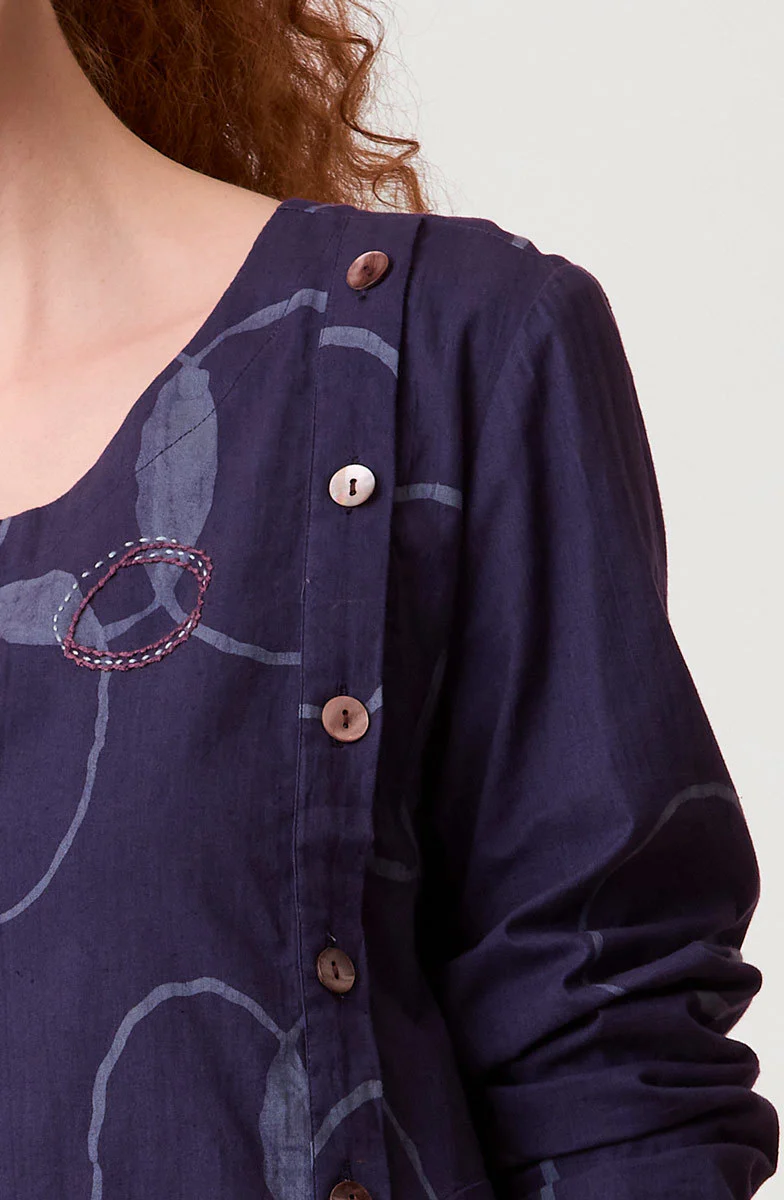 Smitali Scoop-Neck Swing Tunic - Starlight - Image 3