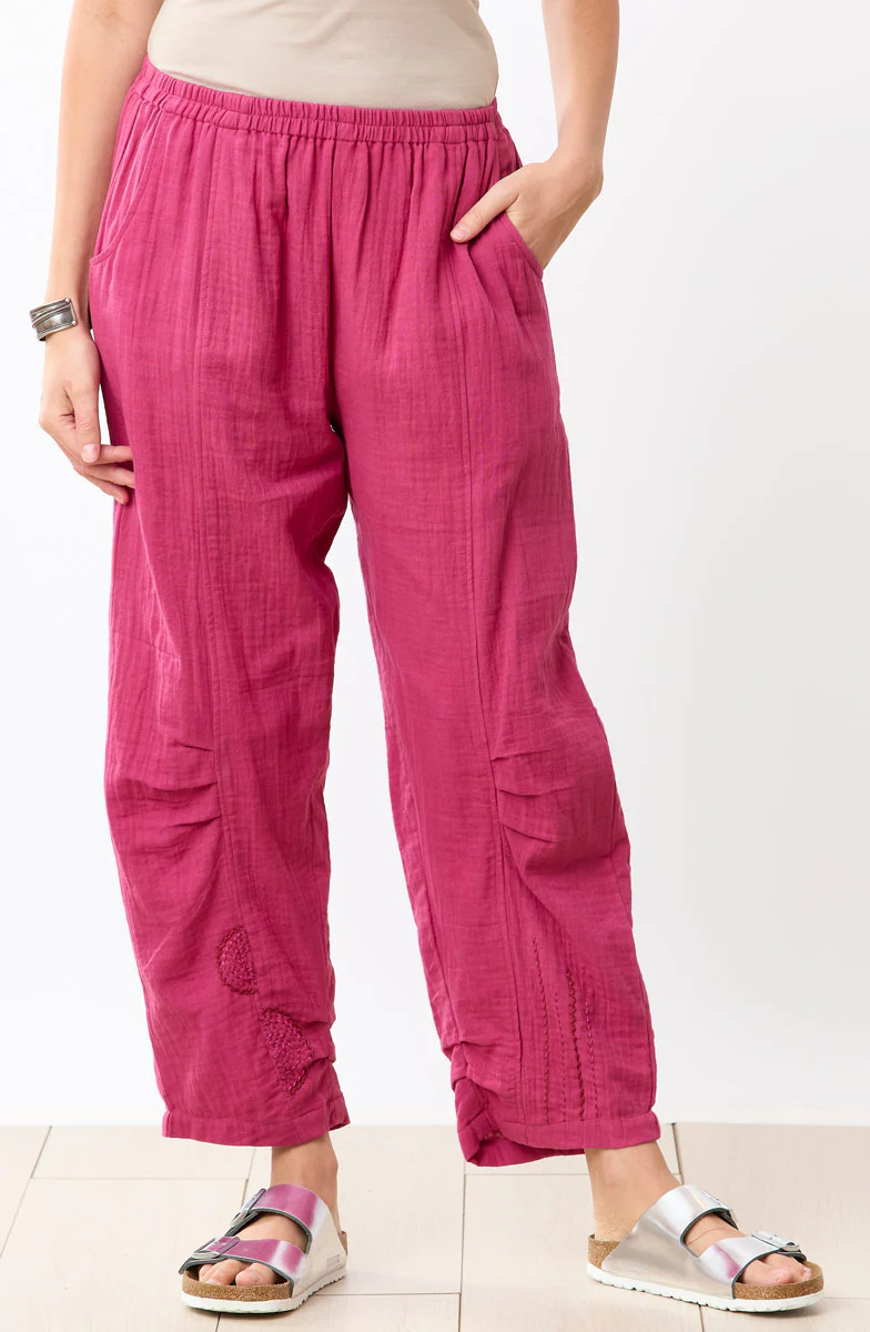 Subhi Double Gauze Straight-Leg Pant - Image 14