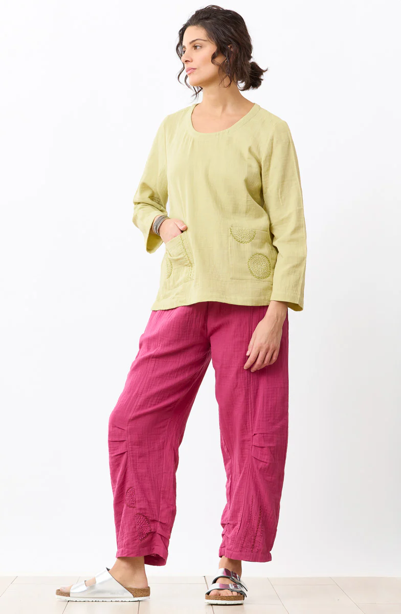 Subhi Double Gauze Straight-Leg Pant - Image 16