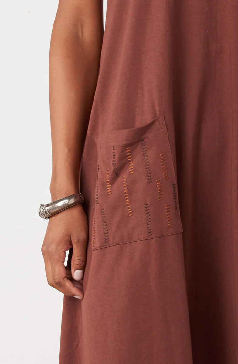 Supriya Jersey A-line Midi Tank Dress - Image 15