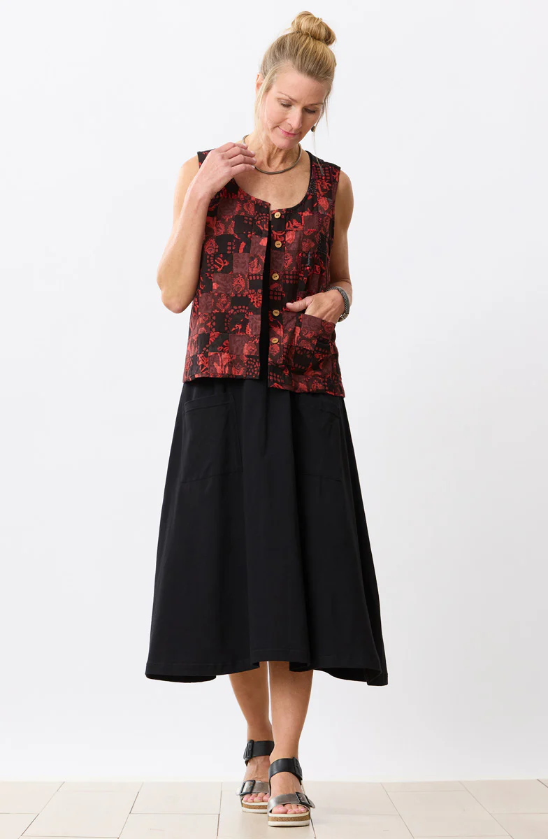 Supriya Jersey A-line Midi Tank Dress - Image 5