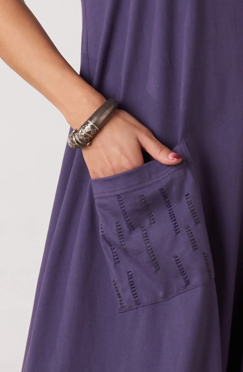 Supriya Jersey A-line Midi Tank Dress - Image 8