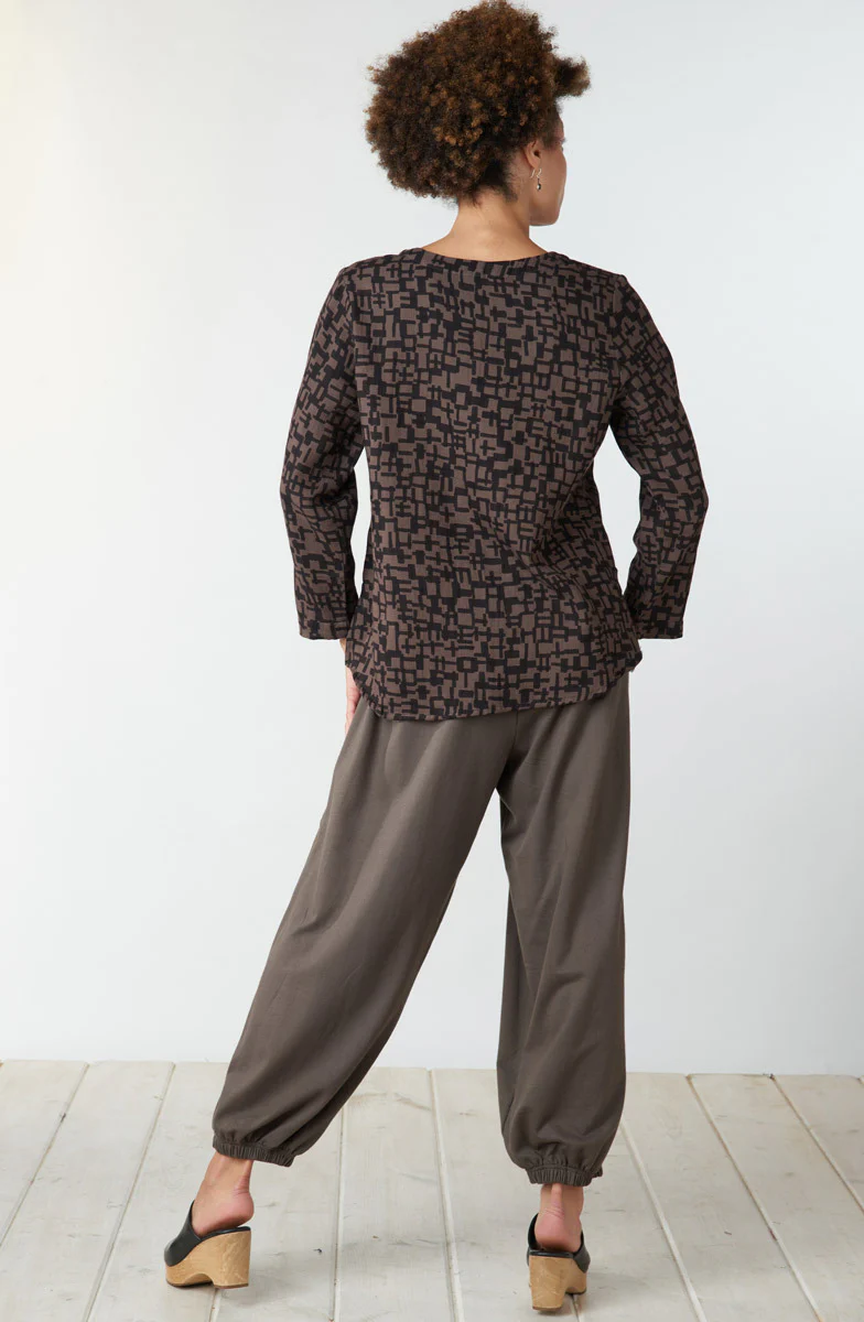 Vishram French Terry Knit Pull-On Pant - Fossil - Image 5