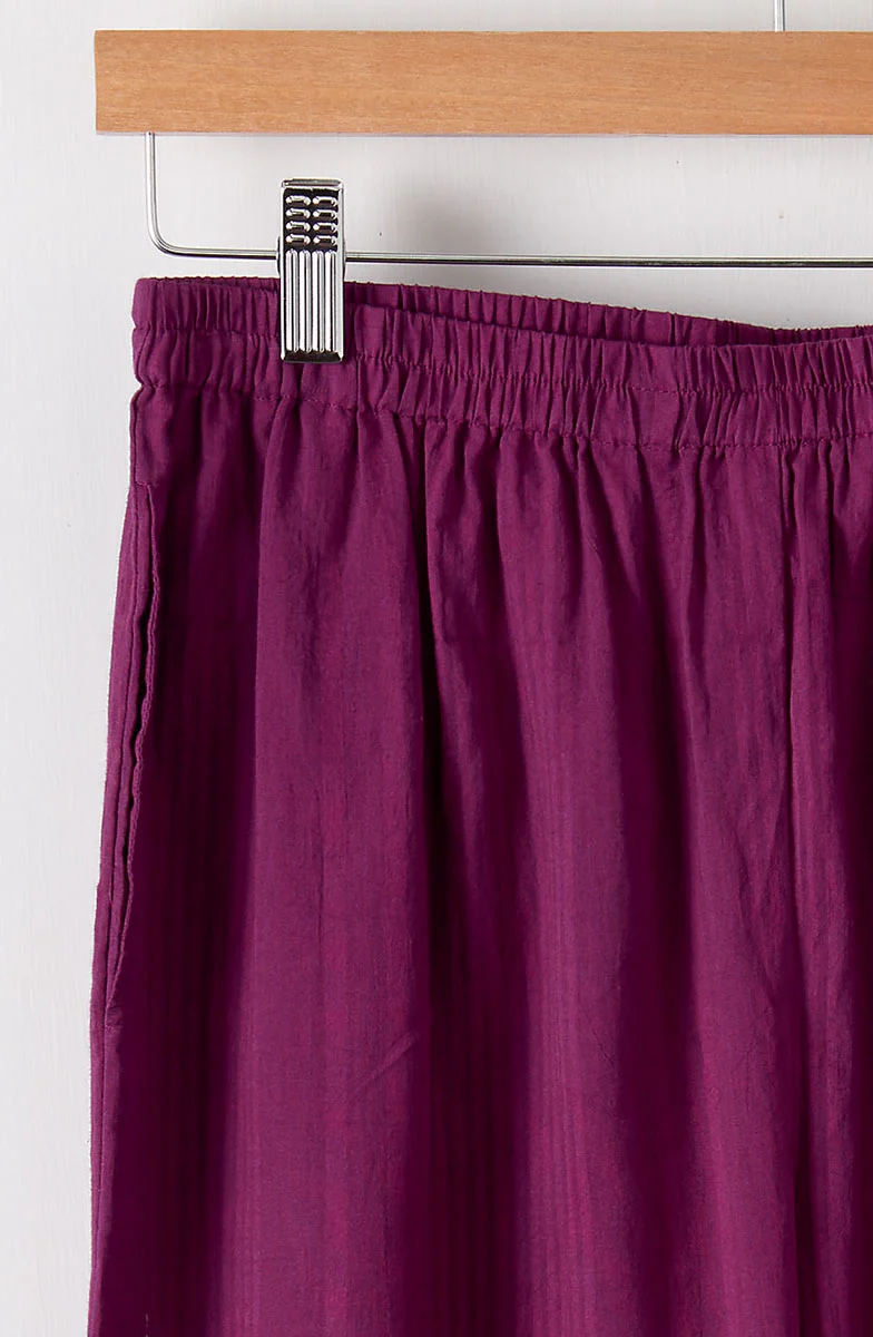 Voile Lightweight Pull-On Layering Culottes - Image 12