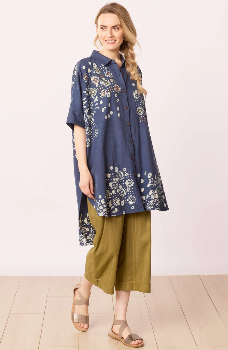 Voile Lightweight Pull-On Layering Culottes - Image 8